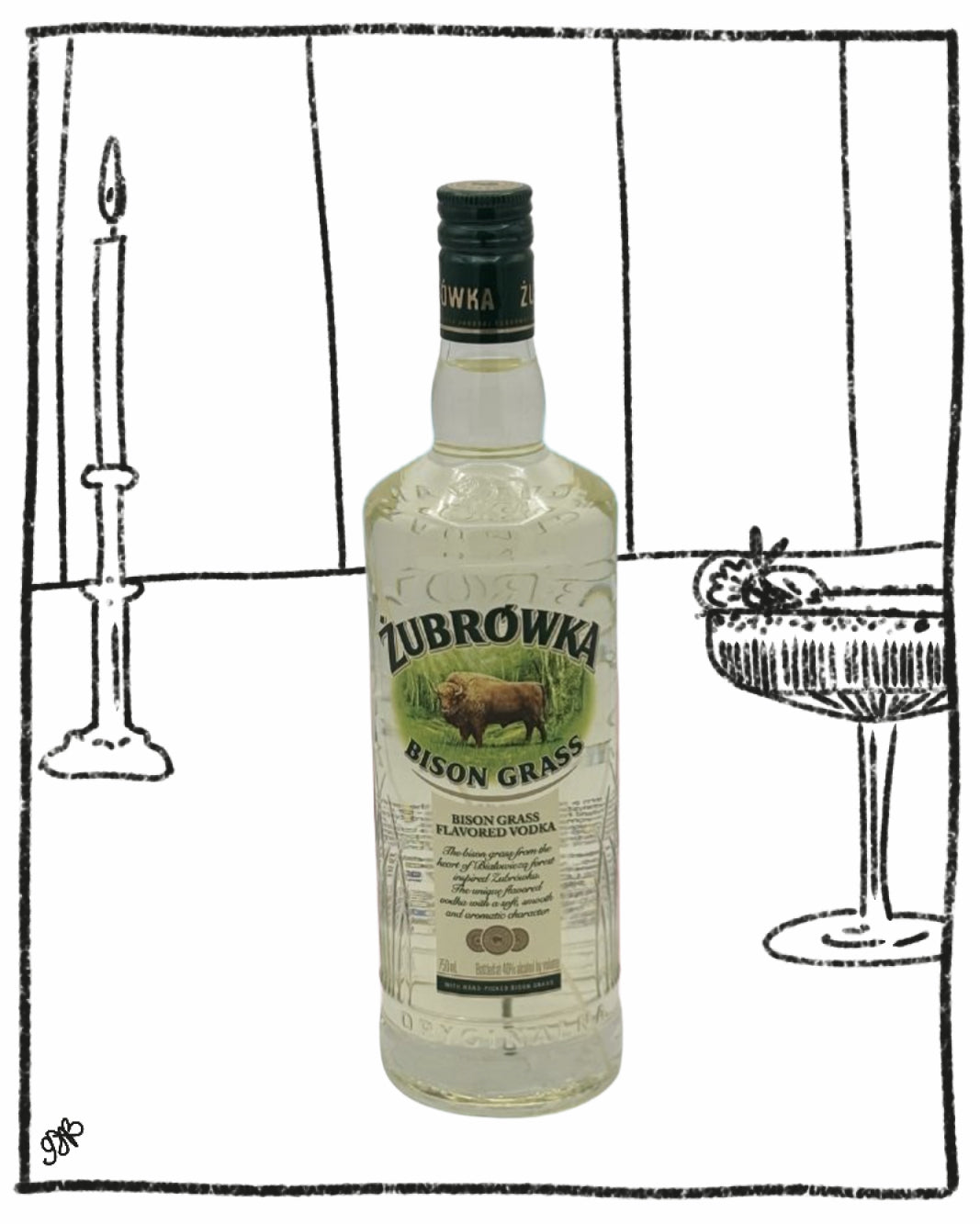 ZU ZUBROWKA BISONGRASS VODKA 750ML 40% ABV
