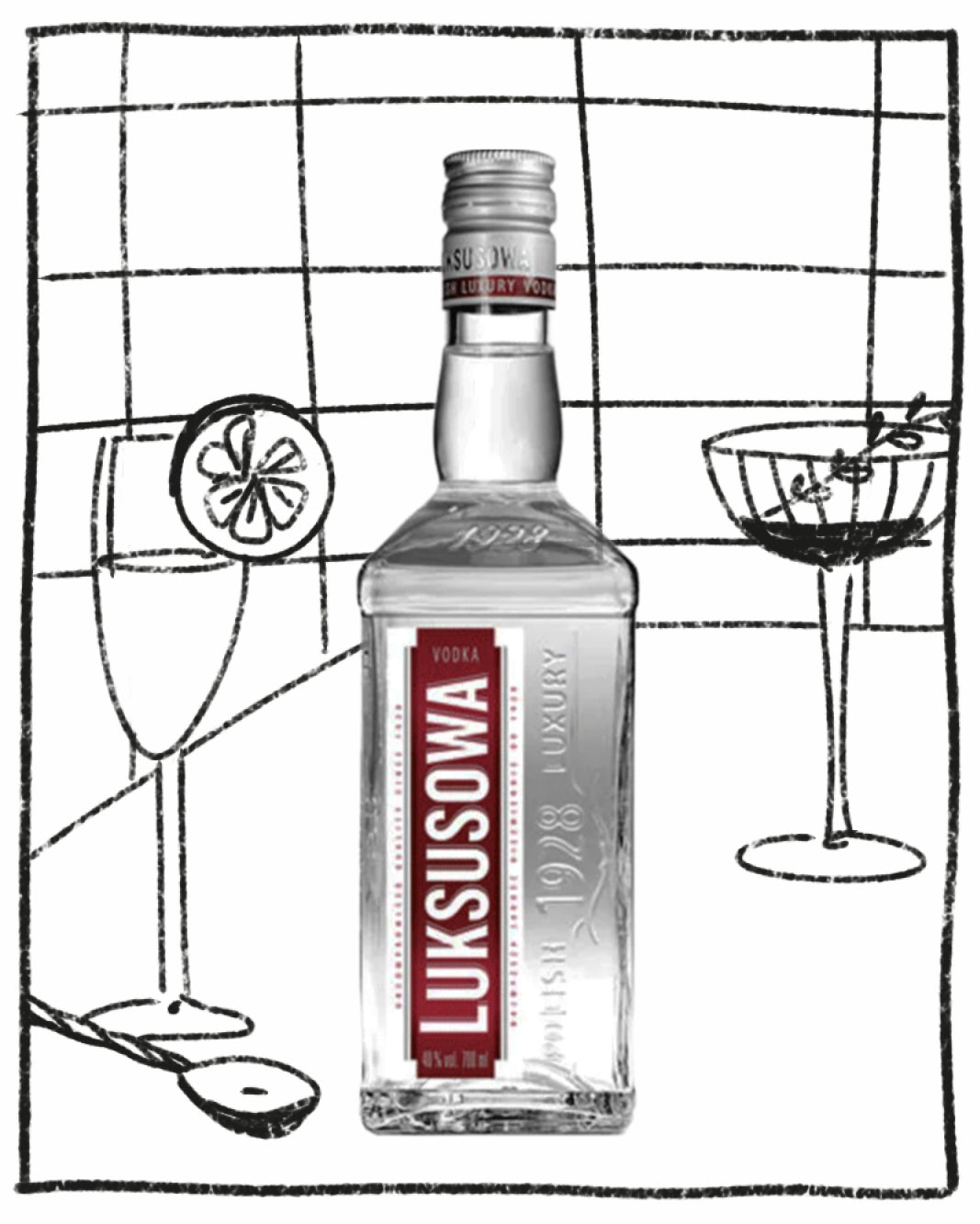 LUKSUSOWA POLISH POTATO VODKA 750ML 40% ABV