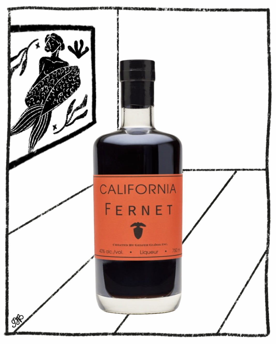 Geijer CALIFORNIA FERNET 750ML 40% ABV