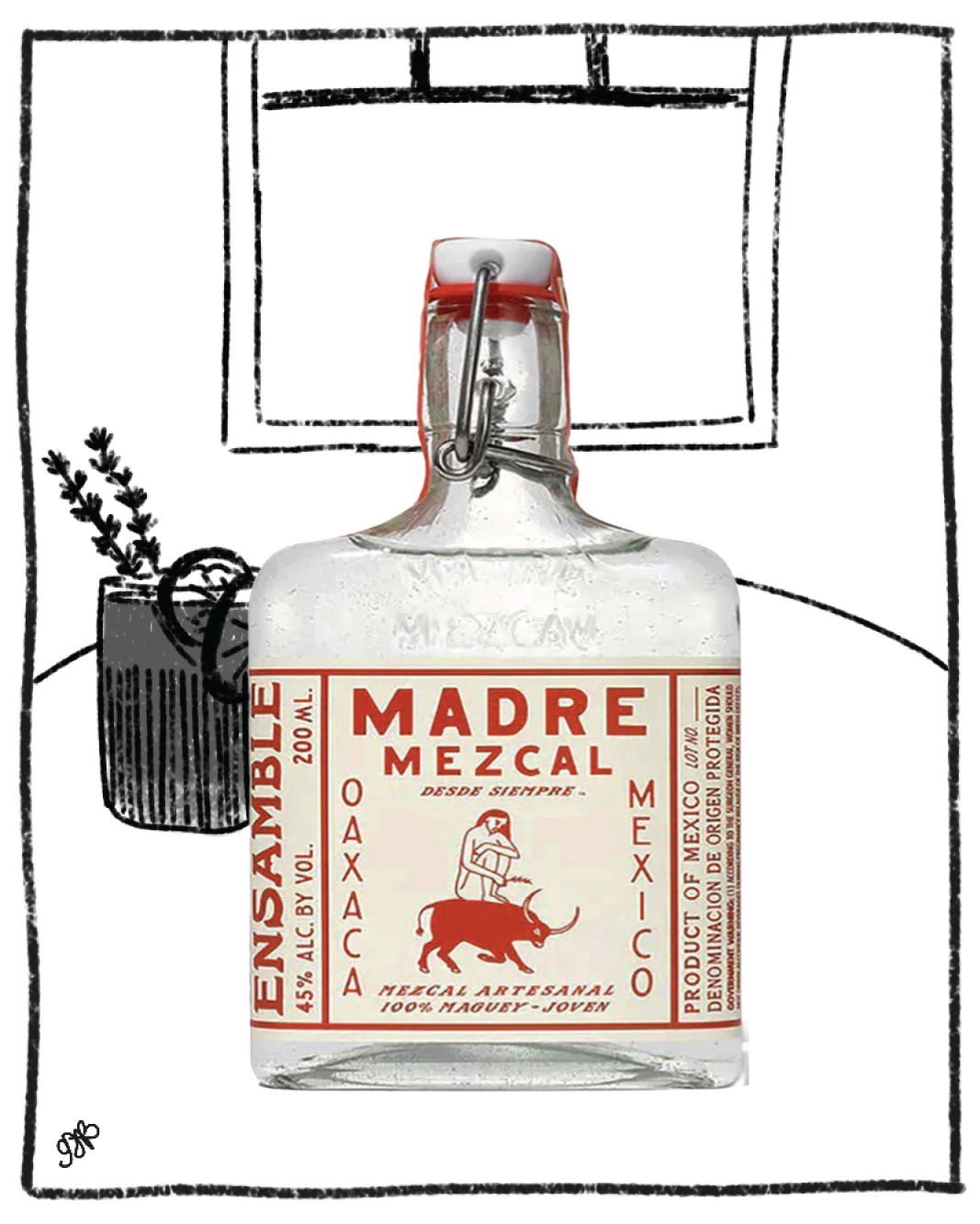 MADRE DE TODOS LOS MUERTOS MEZCAL 200ML 45% ABV
