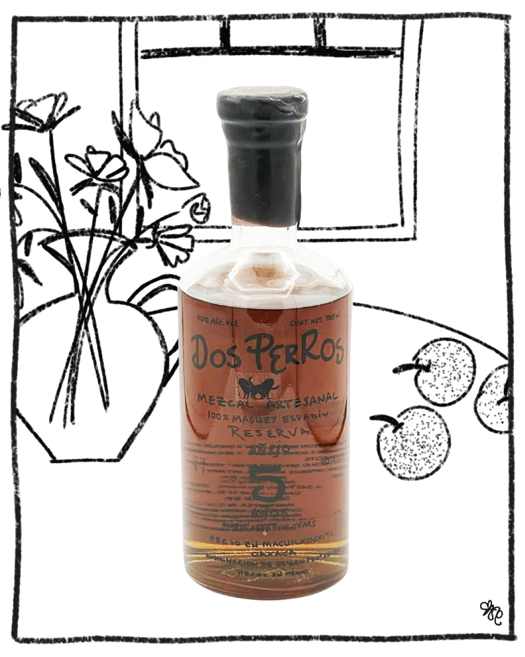 DOS PERROS RESERVA ANEJO 5YR 750ML 40% ABV