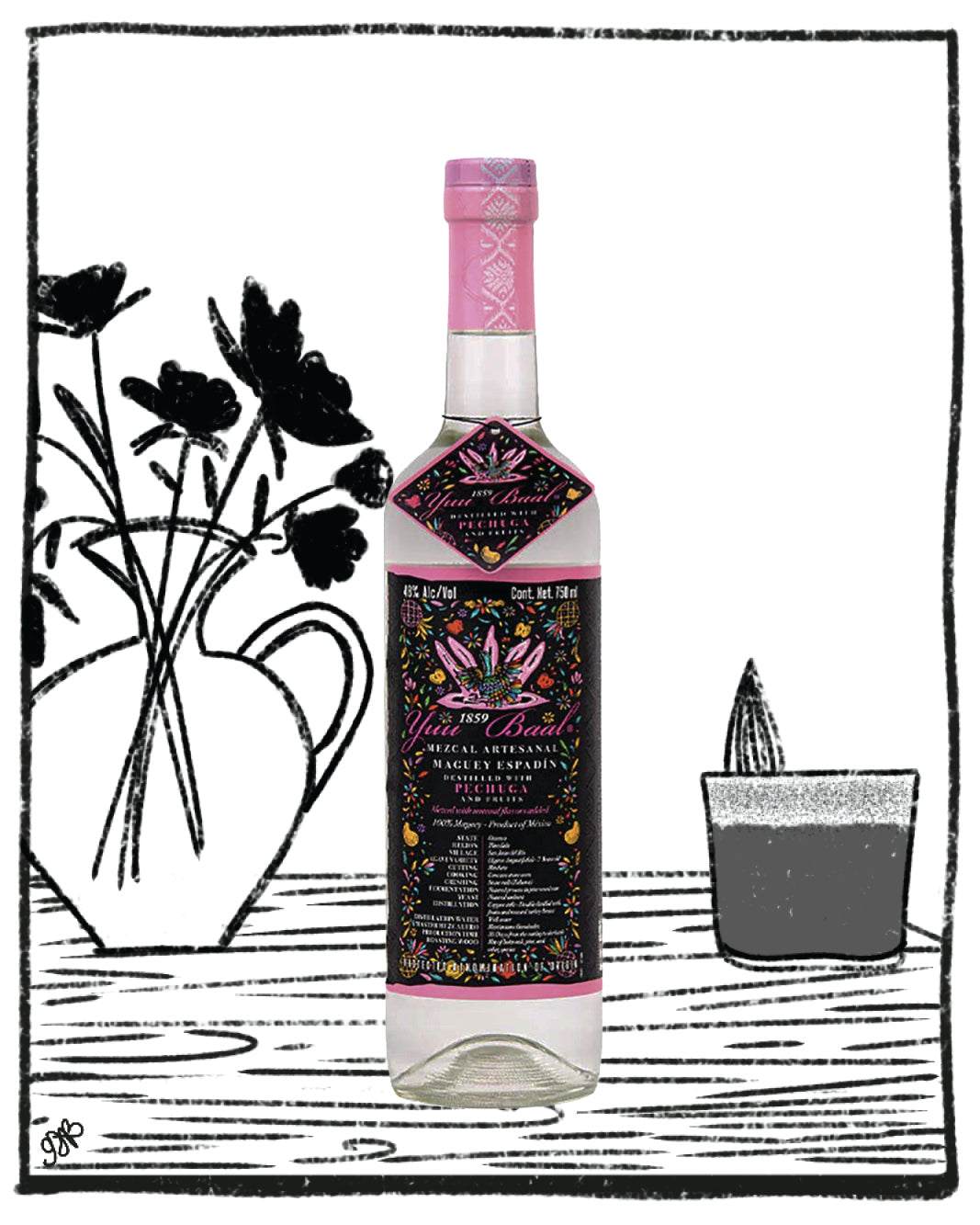 YUU BAAL PECHUGA 750ML 48% ABV