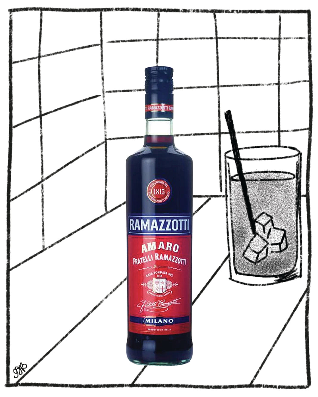 RAMAZZOTTI AMARO 750ML 30% ABV