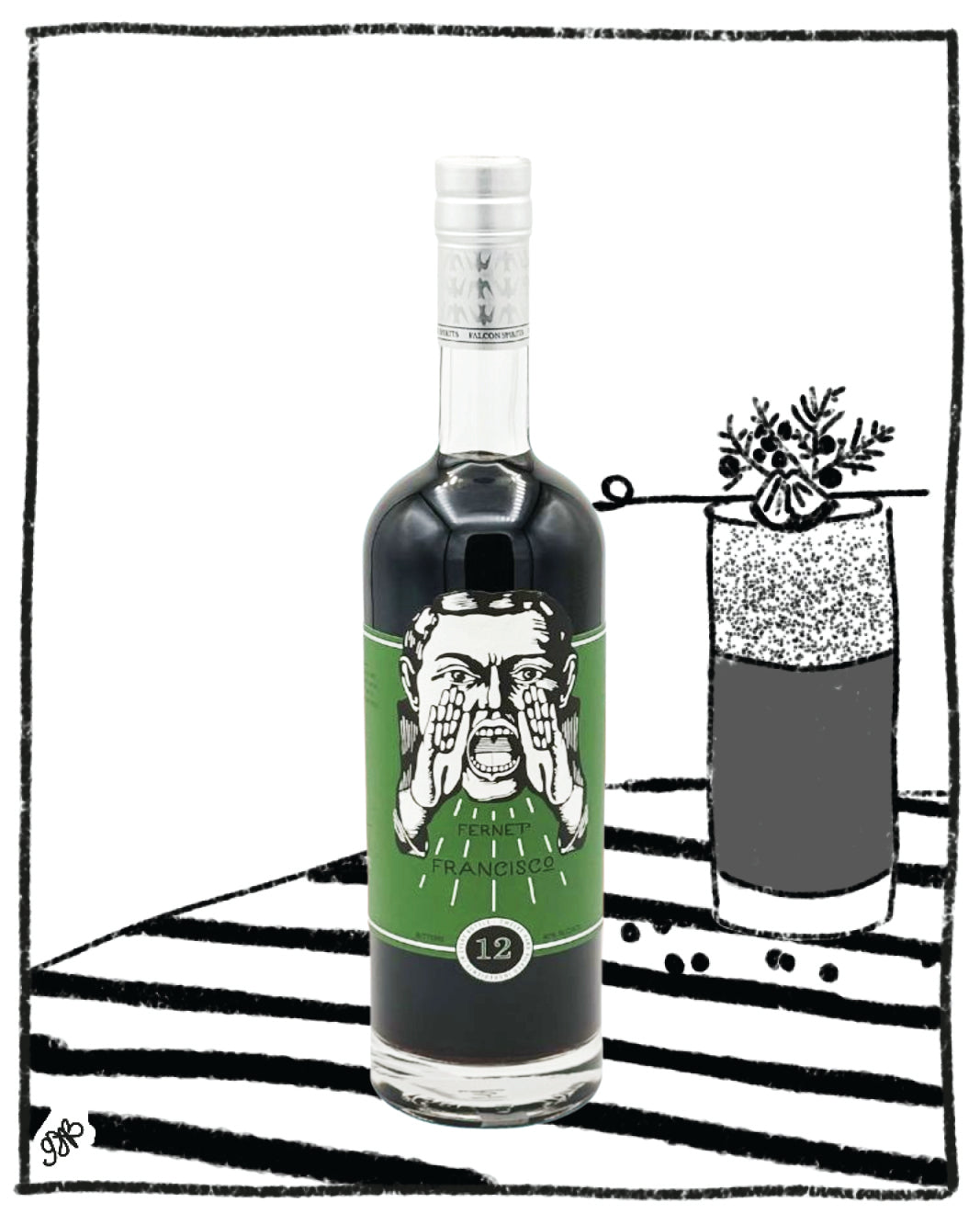 FERNET FRANCISCO WILLETT RYE CASK 750ML 40% ABV