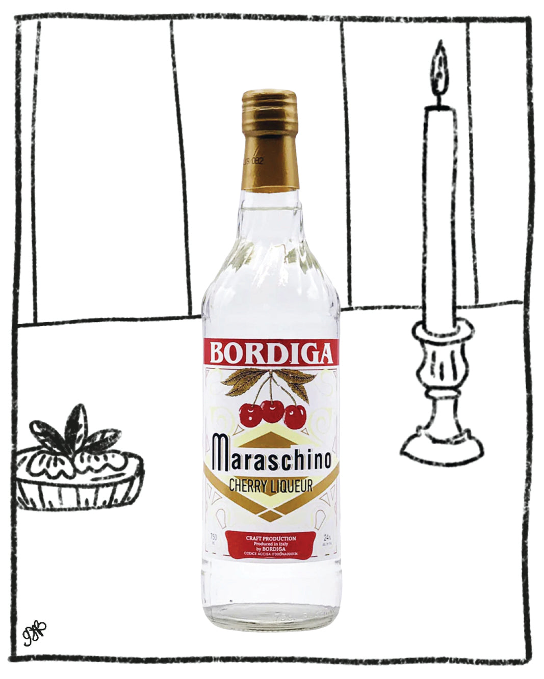 BORDIGA MARASCHINO 700ML 24% ABV