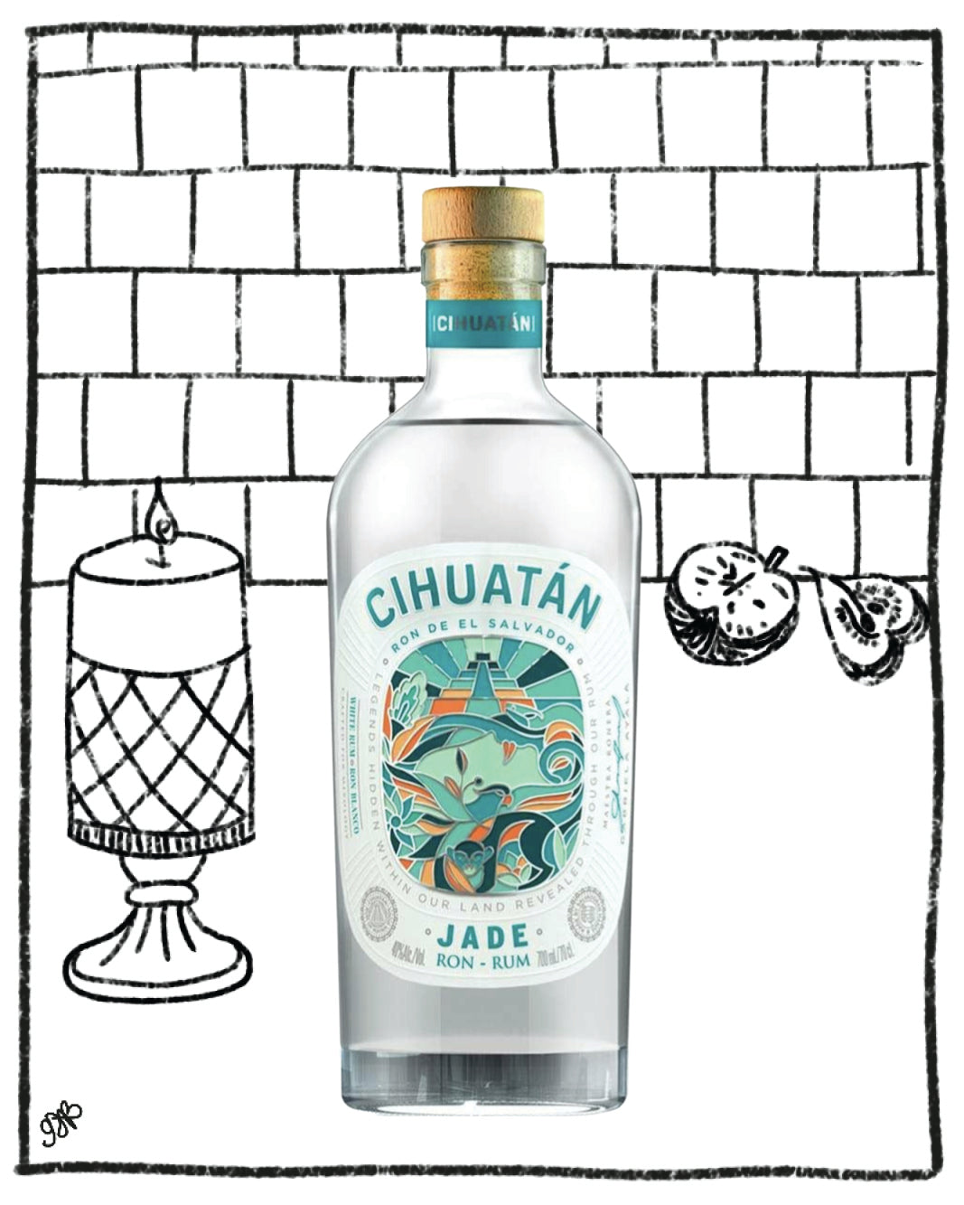CIHUATAN JADE RUM 700ML 40% ABV