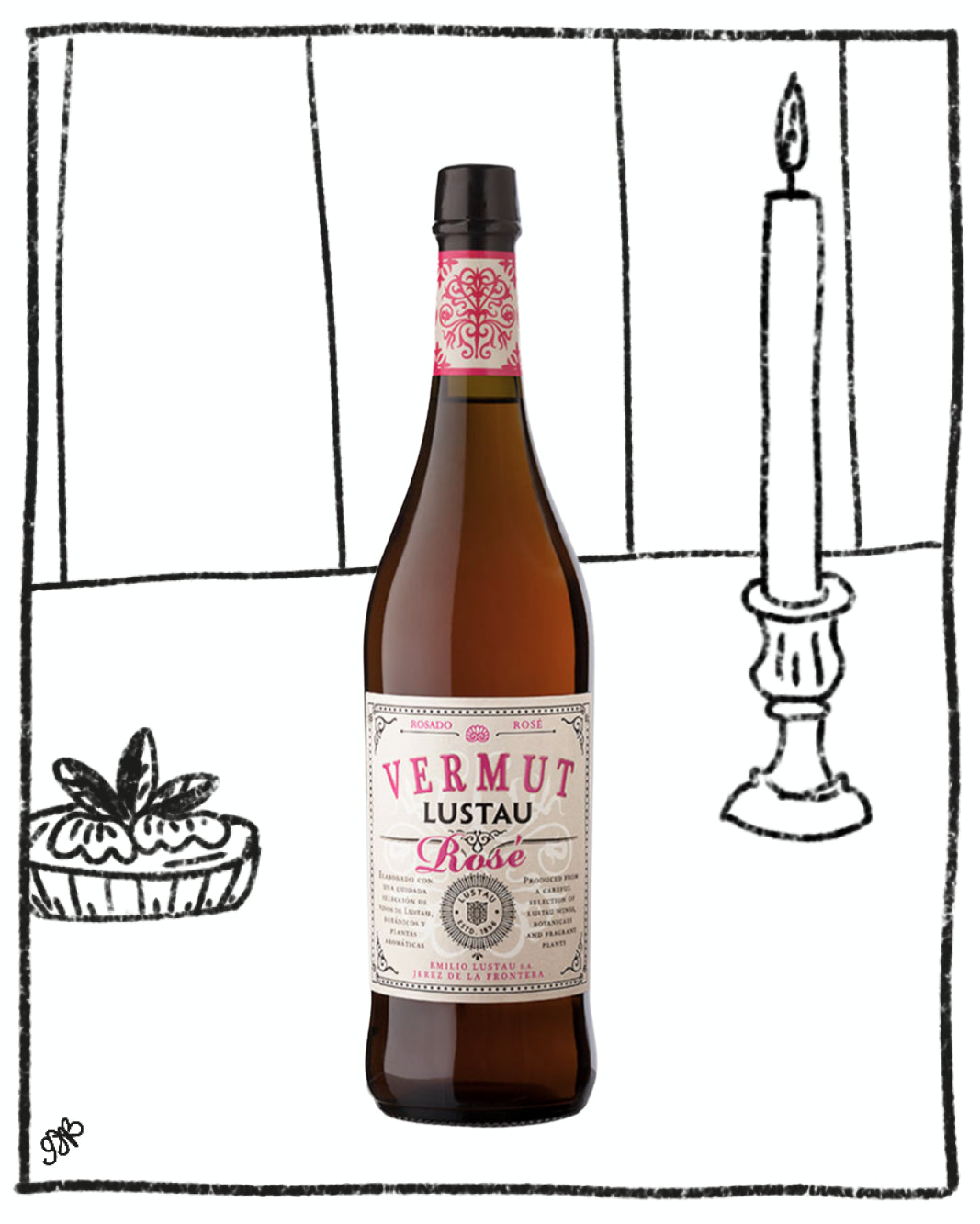 LUSTAU VERMUT ROJO 750ML 15% ABV