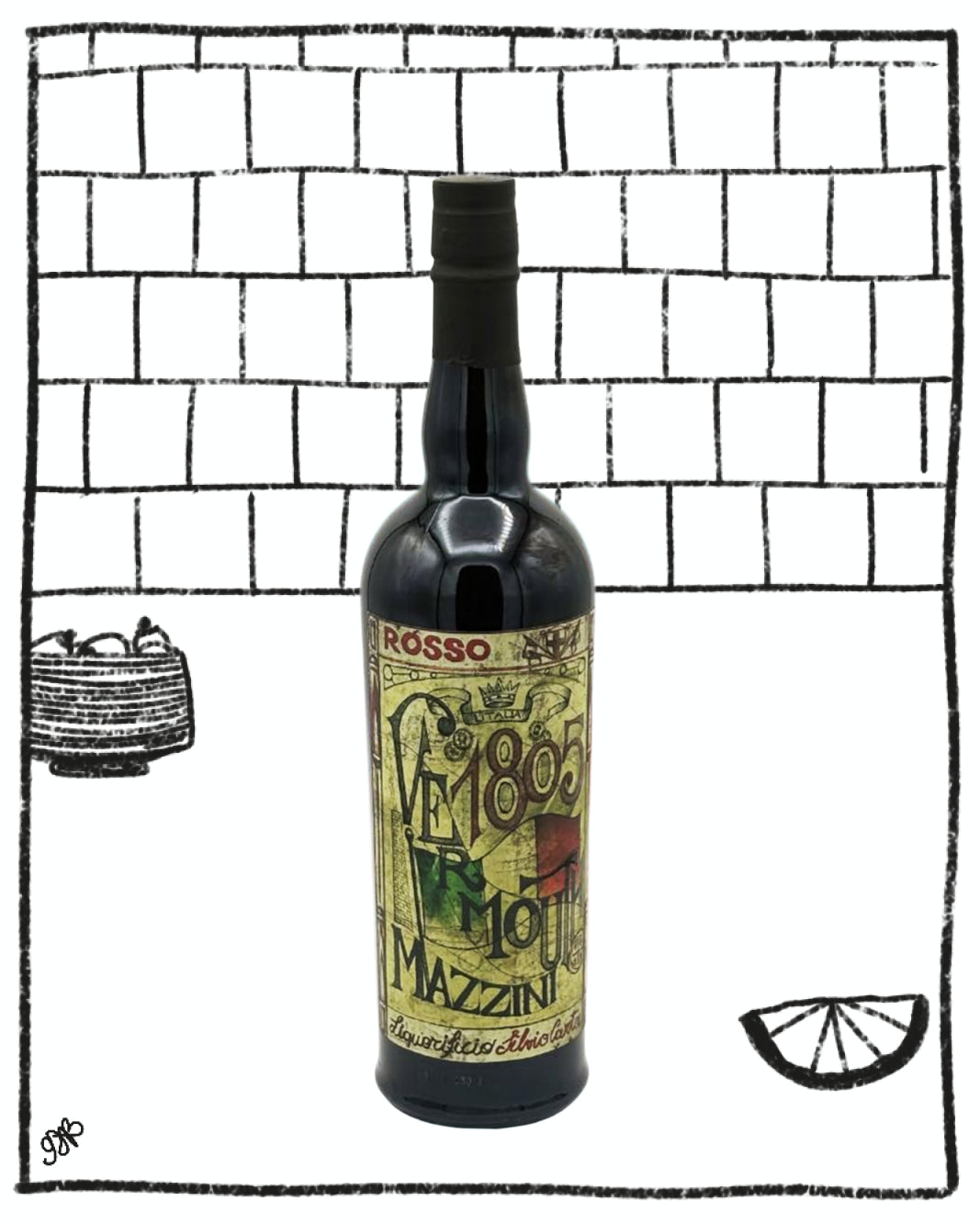 MAZZINI ROSSO VERMOUTH 750ML 16% ABV