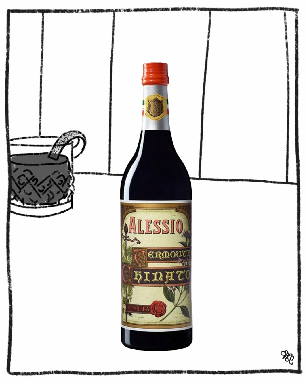 ALESSIO VERMOUTH CHINATO 750ML 16.5% ABV