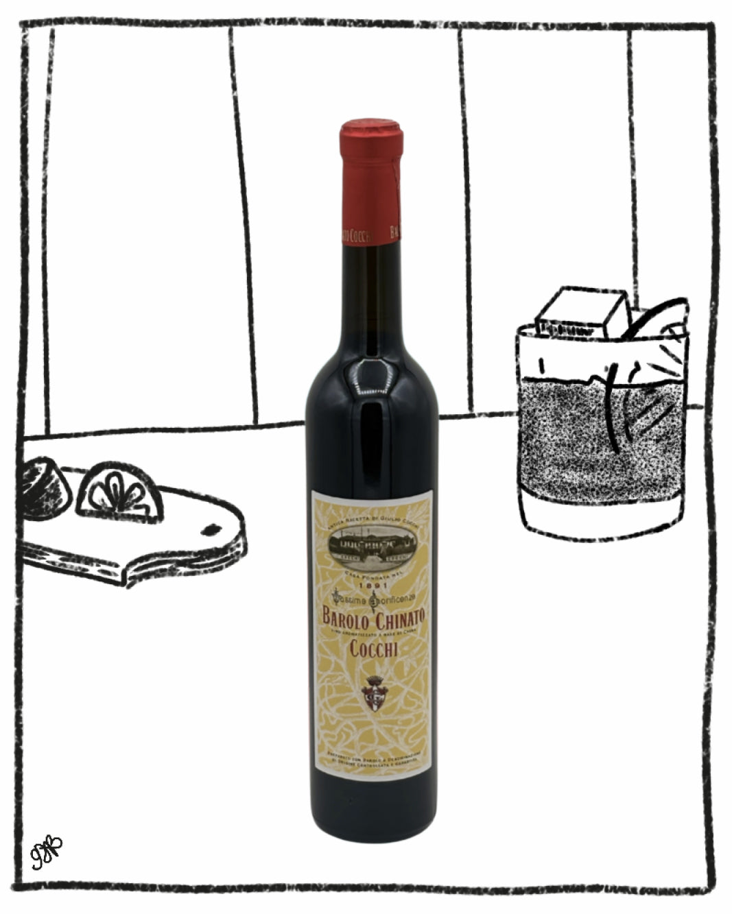 COCCHI BAROLO CHINATO 500ML 16.5% ABV