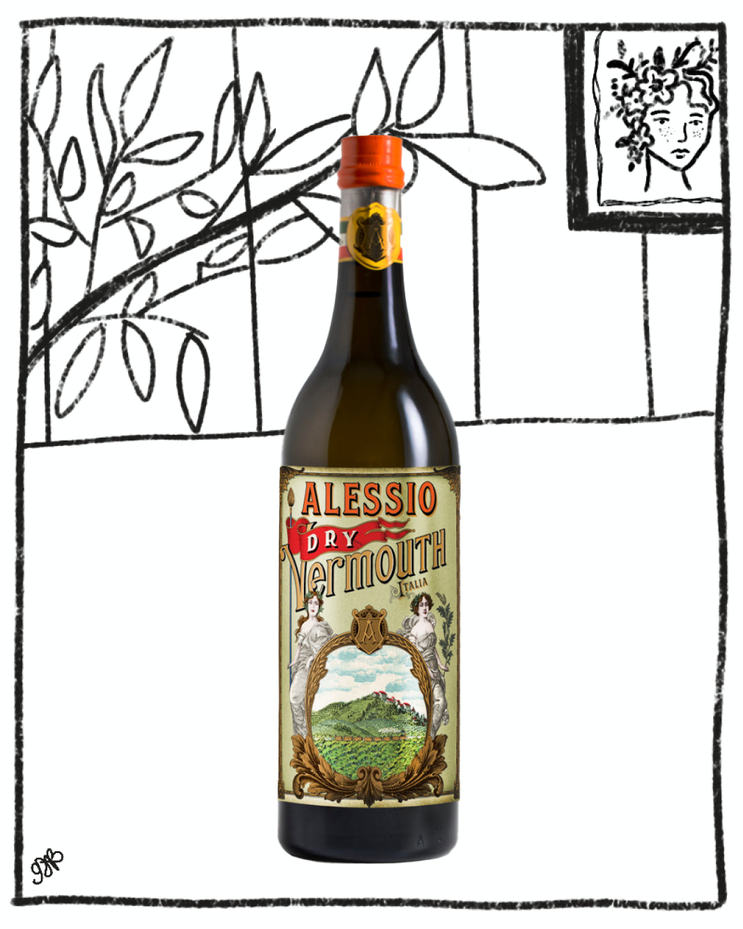 ALESSIO DRY VERMOUTH 750ML 17% ABV