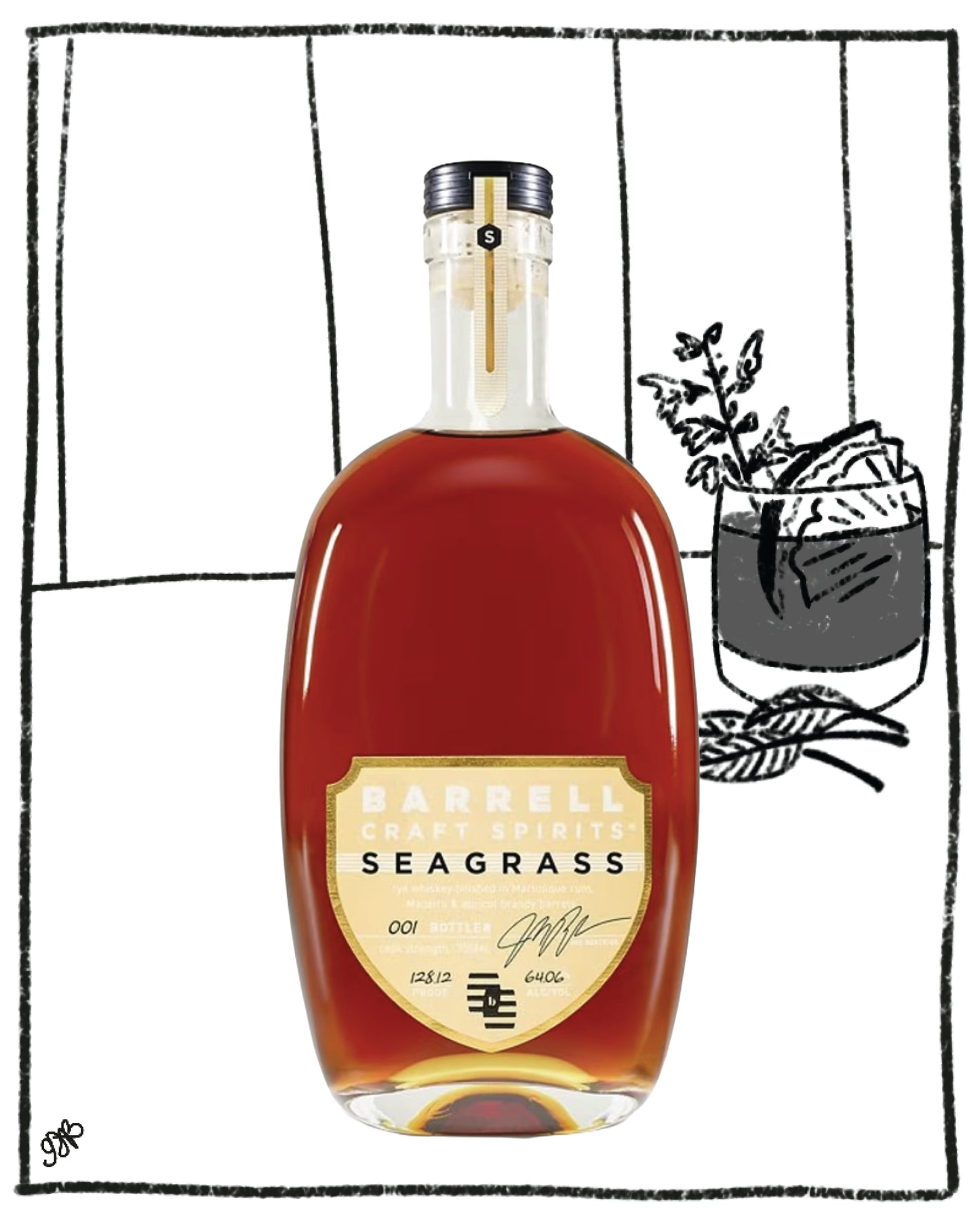 BARRELL SEAGRASS RYE GOLD LABEL