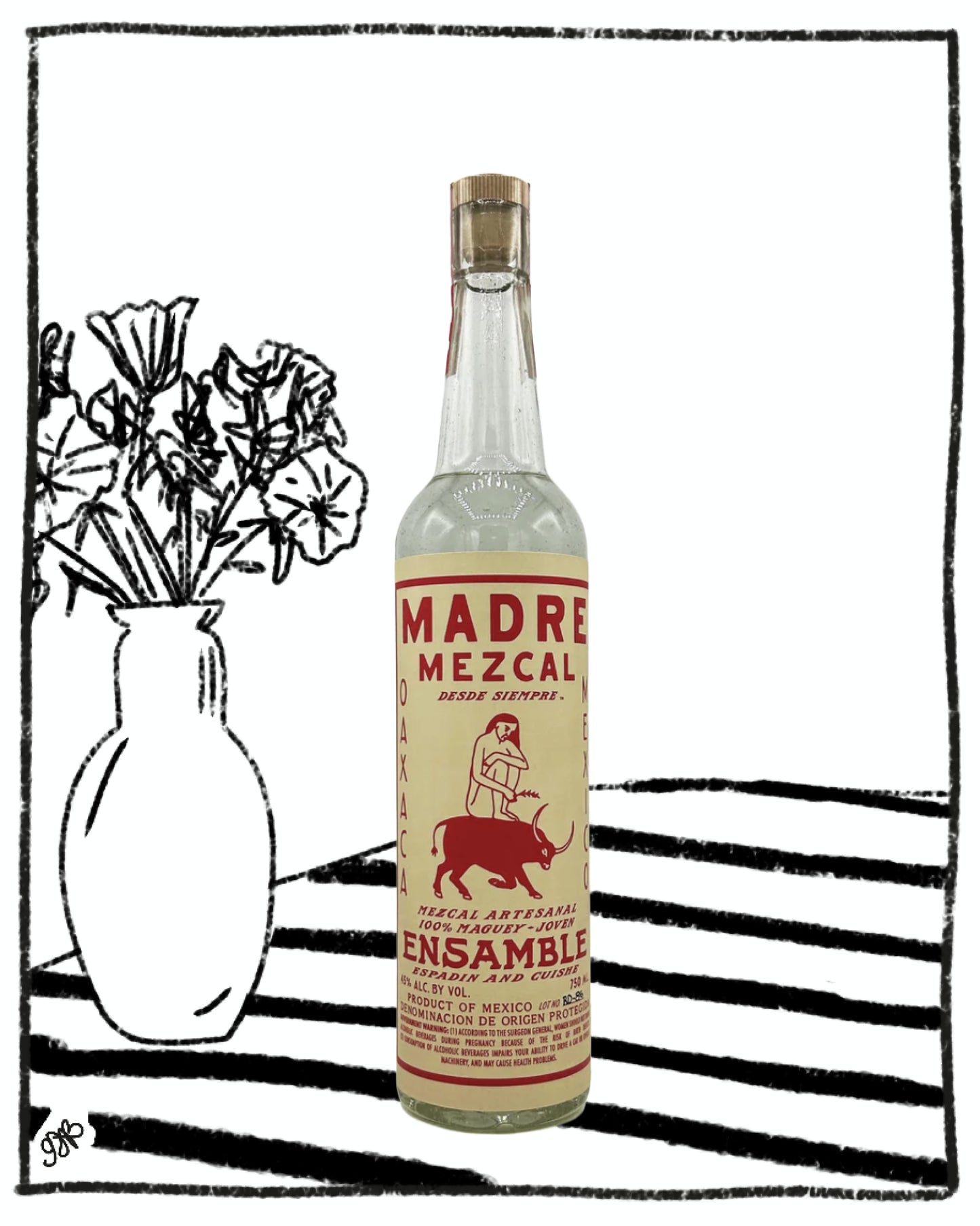 MADRE DE TODOS LOS MUERTOS MEZCAL 750ML 45% ABV