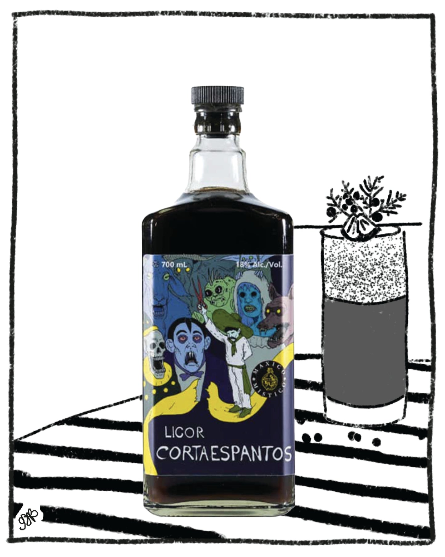 MAXICO MISTICO LICOR CORTAESPANTOS 18% 700ML