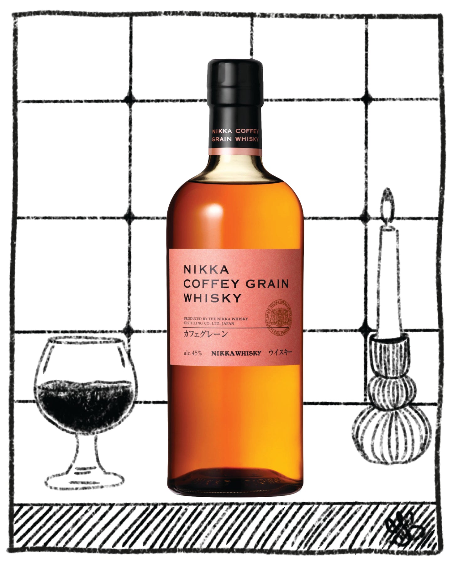 NIKKA COFFEY GRAIN WHISKY 750ML 45% ABV
