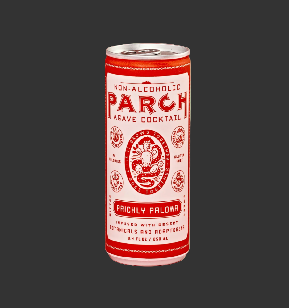 Parch Prickly Paloma Non-Alcoholic Cocktail Single