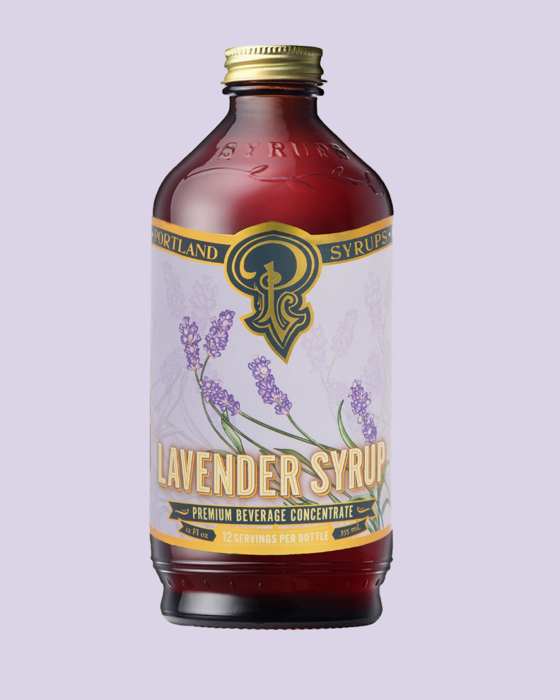 PORTLAND LAVENDER SYRUP 12OZ