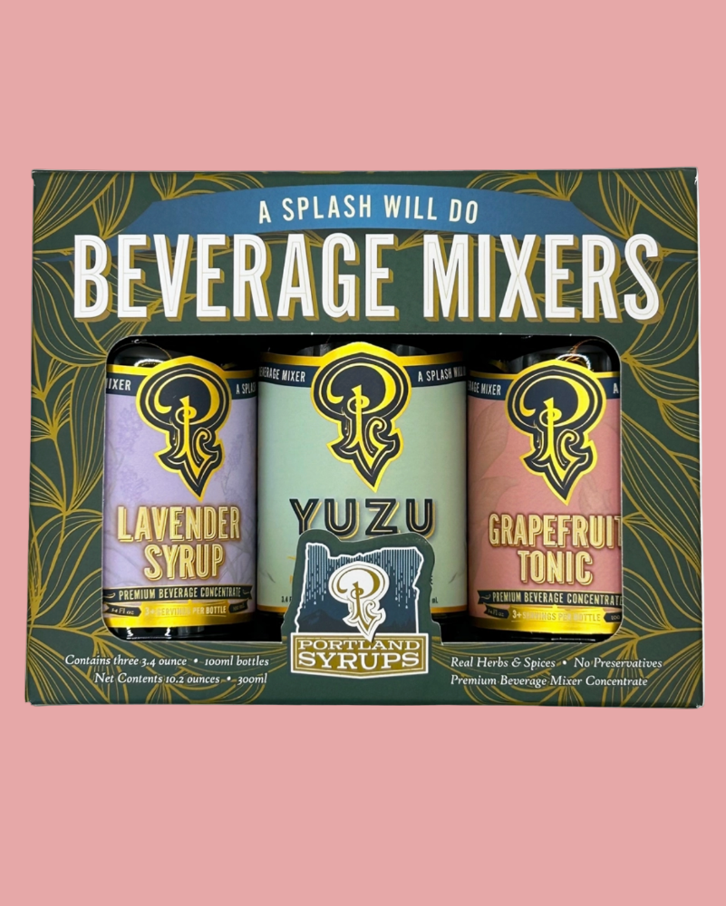 PORTLAND SYRUPS GIFT SET - GREEN STANDARD - MIXERS