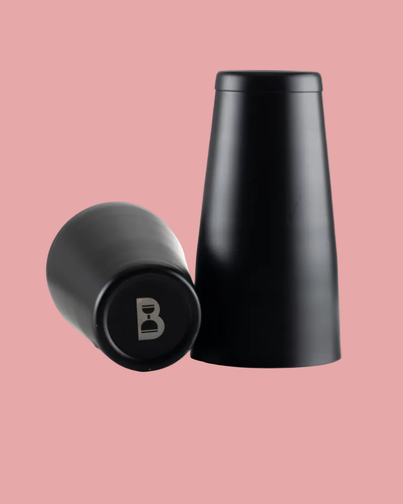 BULL IN CHINA MATTE BLACK COCKTAIL SHAKER