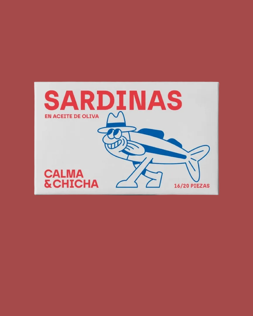 SARDINAS CALMA & CHICHA SMALL SARDINES IN OLIVE