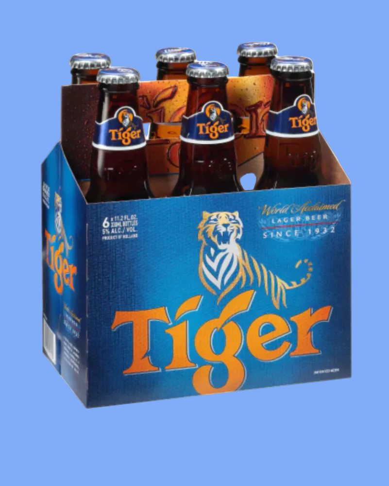 TIGER BEER BOTTLE 6PK 11.2 OZ