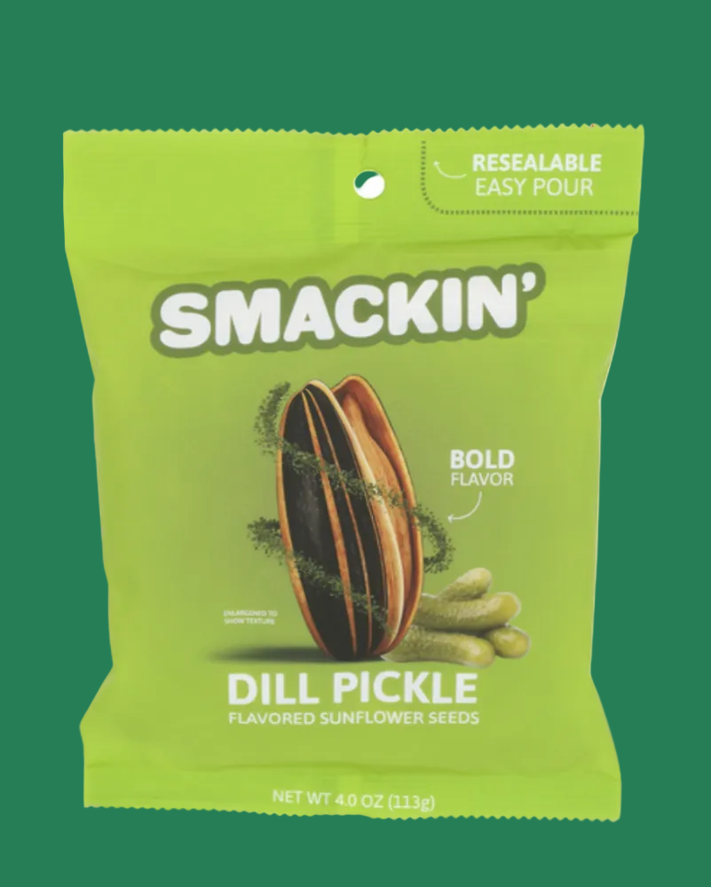 SMACKIN SUNFLOWER SEEDS DILL PICKLE