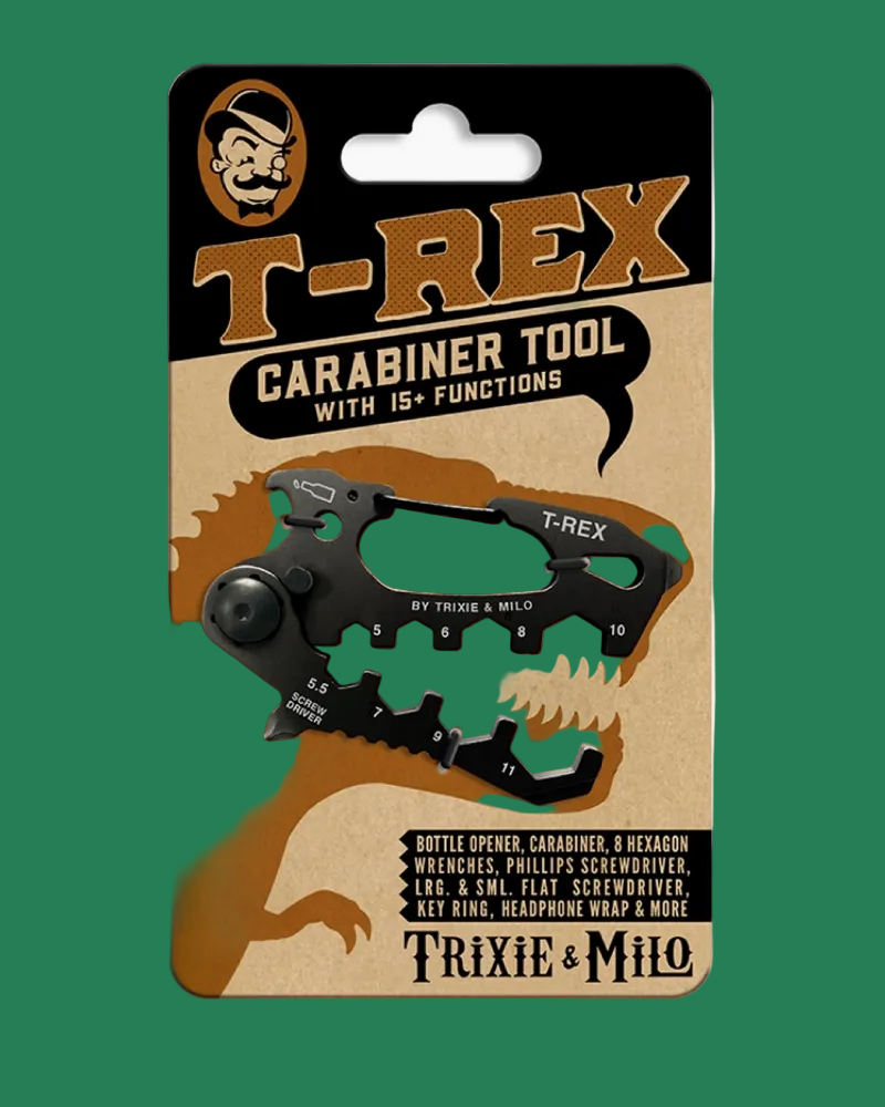 LUCKY JACK - T-Rex Multi-Tool – Carabiner Pocket Tool