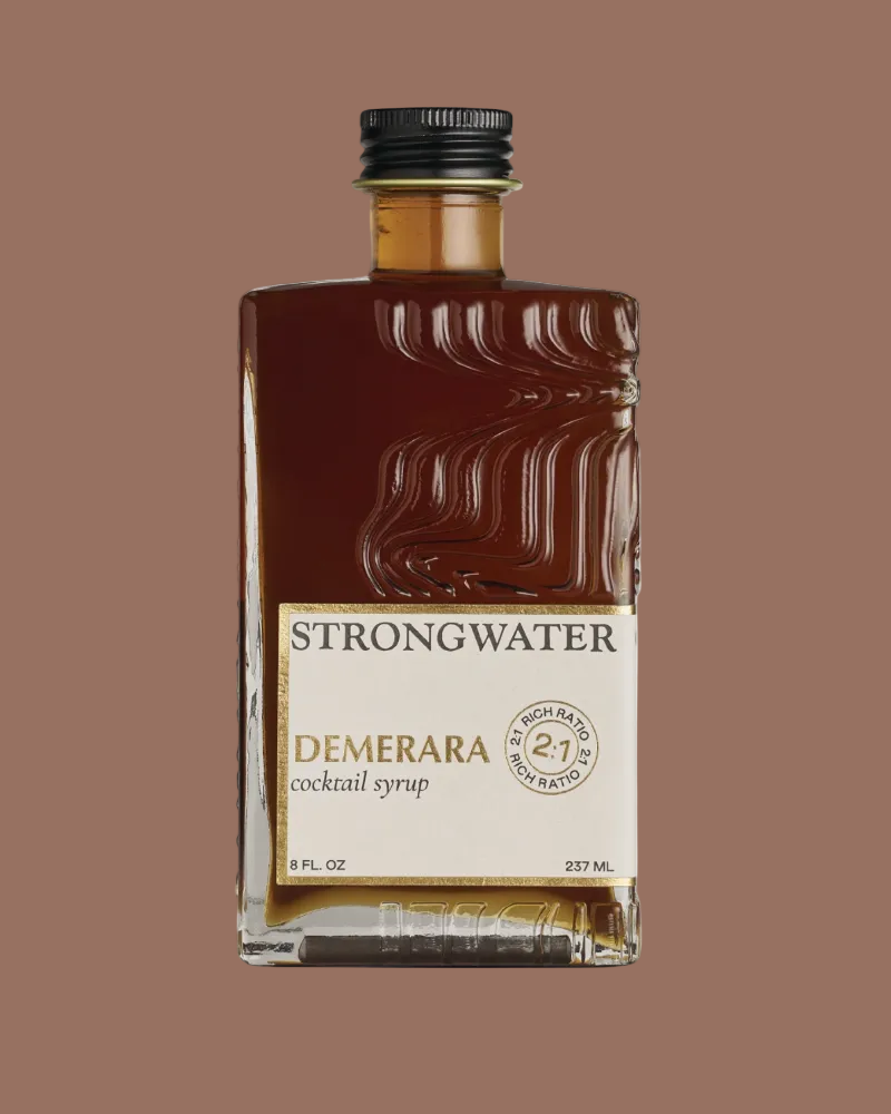 STRONGWATER DEMERARA COCKTAIL SYRUP 8OZ