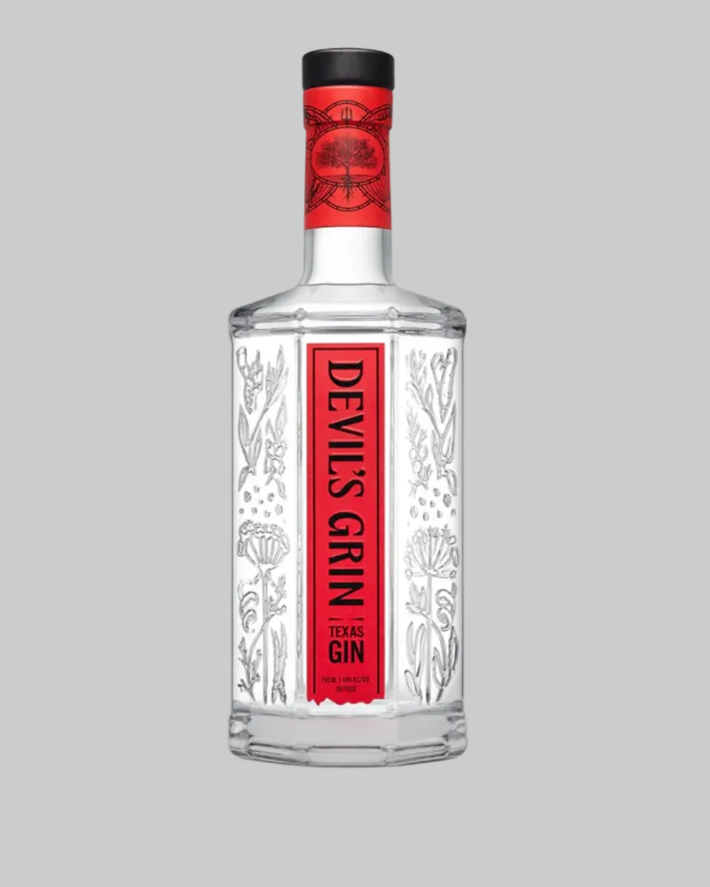 DEVIL'S GRIN TEXAS GIN 44%ABV 750M