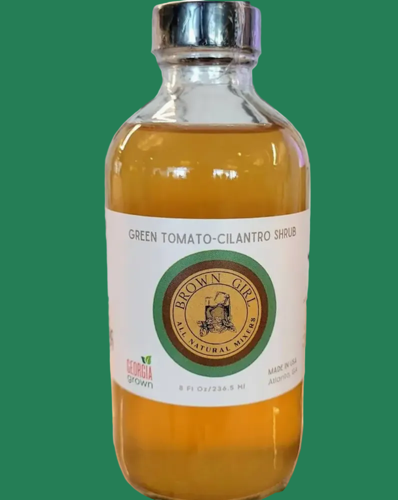 BROWN GIRL GREEN TOMATO-CILANTRO SHRUB 8OZ