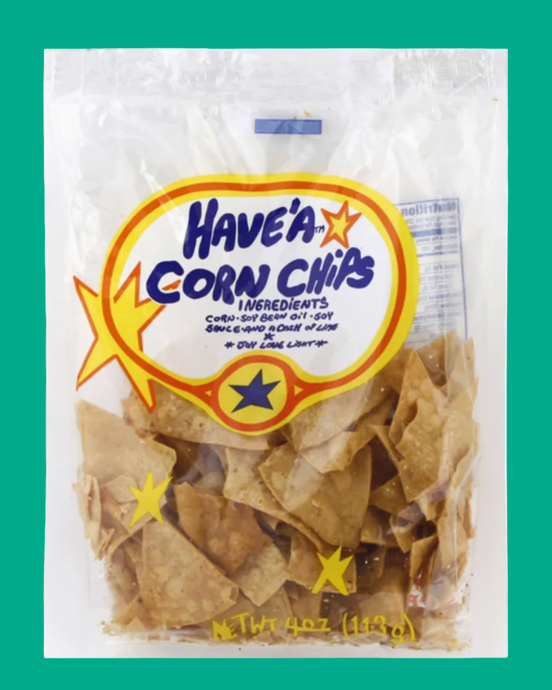 have a corn chips bag of chips