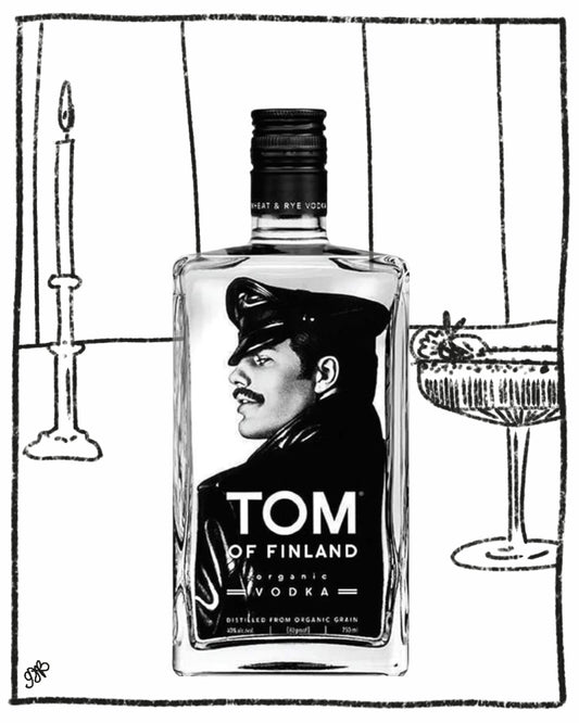TOM OF FINLAND ORGANIC VODKA 750ML 40% ABV