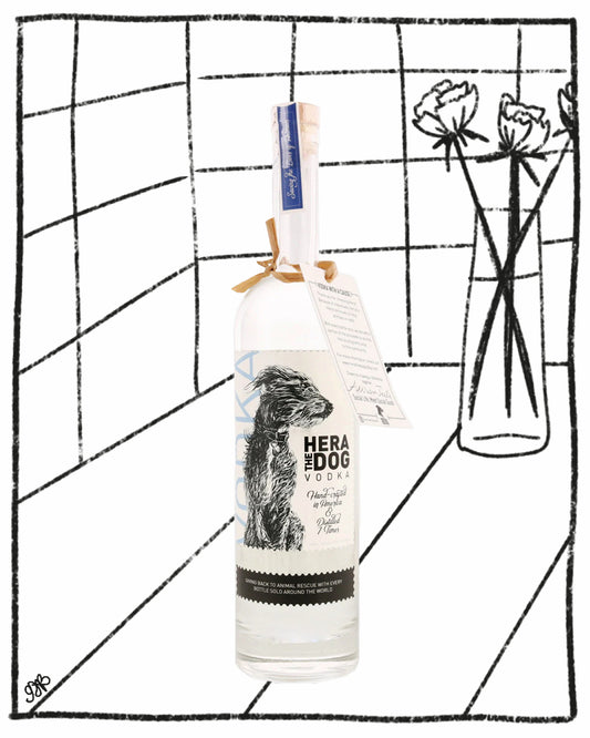HERA THE DOG VODKA 750ML 40% ABV