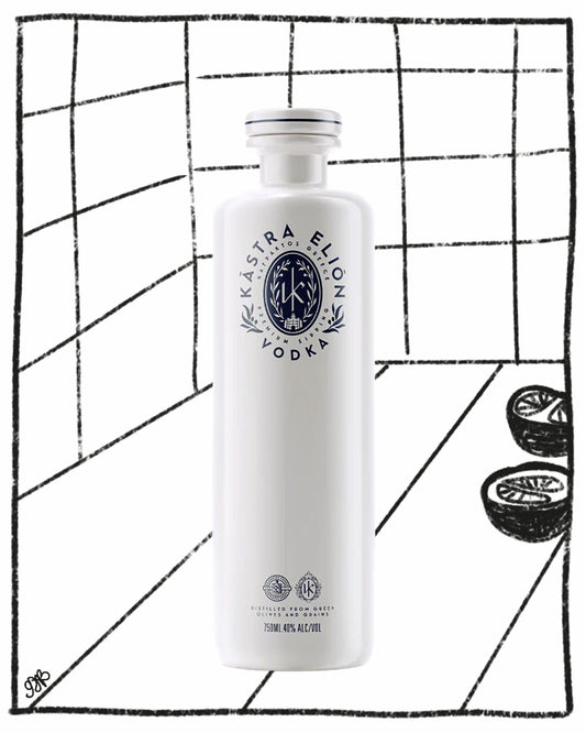 KASTRA ELION VODKA 750ML 40% ABV