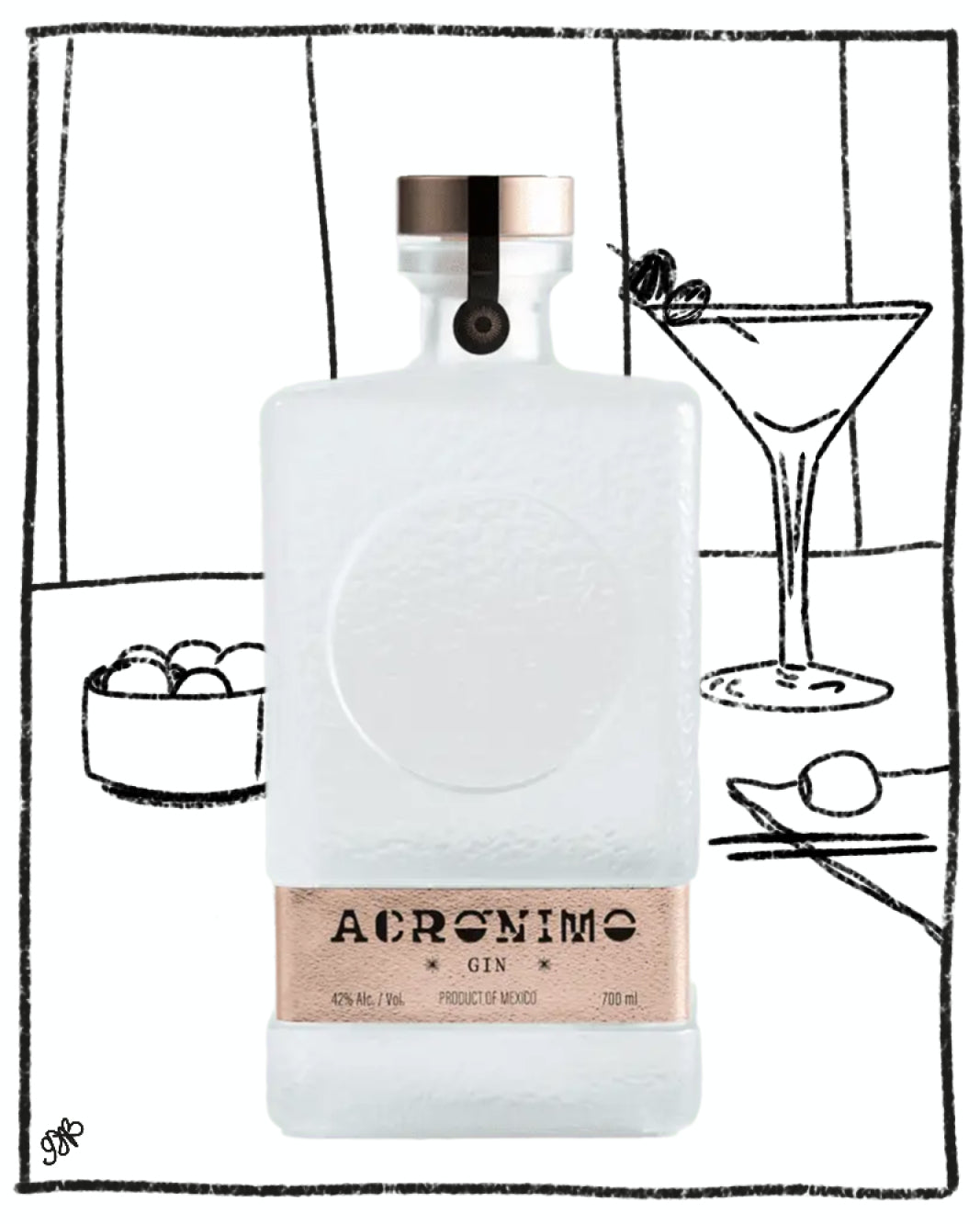 ACRONIMO SOTOL GIN 700ML 42% ABV