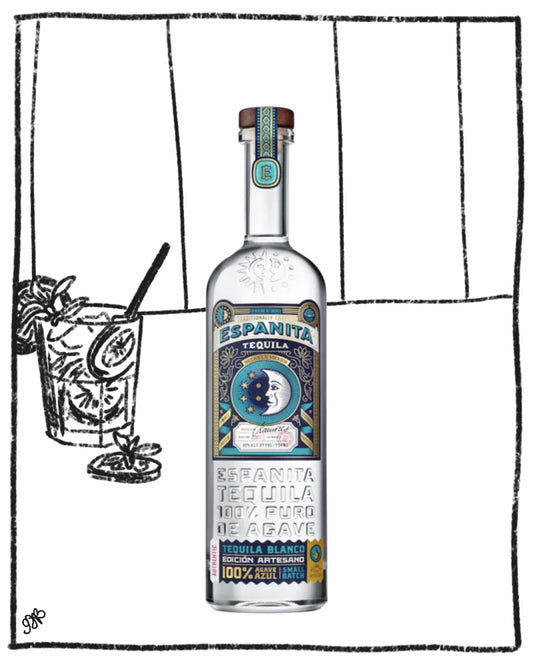 ESPANITA TEQUILA BLANCO 750ML 40% ABV