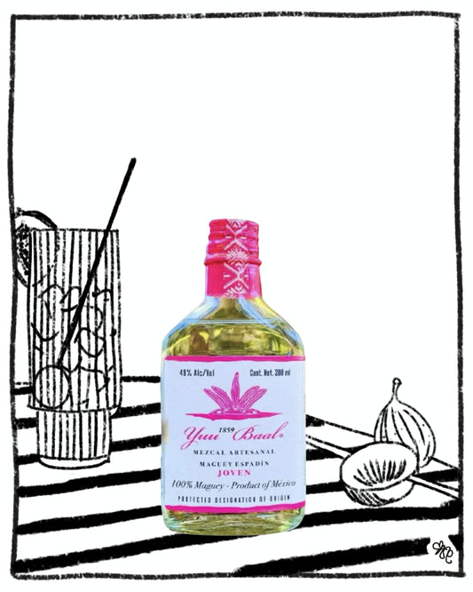 YUU BAAL MEZCAL JOVEN ESPADIN 200ML 48% ABV