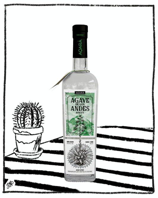 AQARA AGAVE DE LOS ANDES AGRESTE 750ML 45% ABV