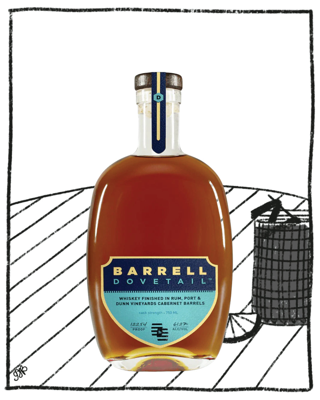 BARRELL DOVETAIL 750ML 61.72% ABV