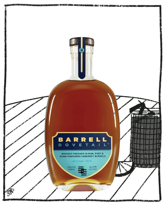 BARRELL DOVETAIL 750ML 61.72% ABV