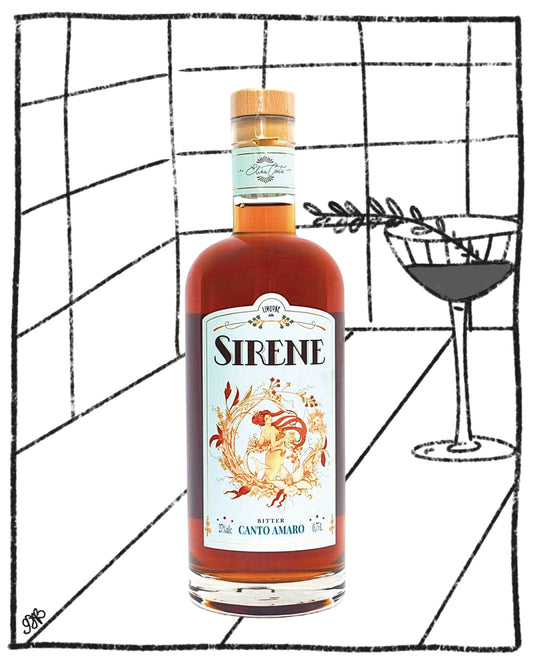 SIRENE CANTO AMARO 750ML 27% ABV