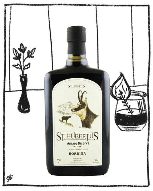 ST. HUBERTUS AMARO RISERVA 750ML 38% ABV
