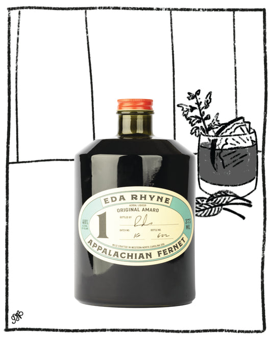 EDA RHYNE APPALACHIAN FERNET 750ML 40% ABV
