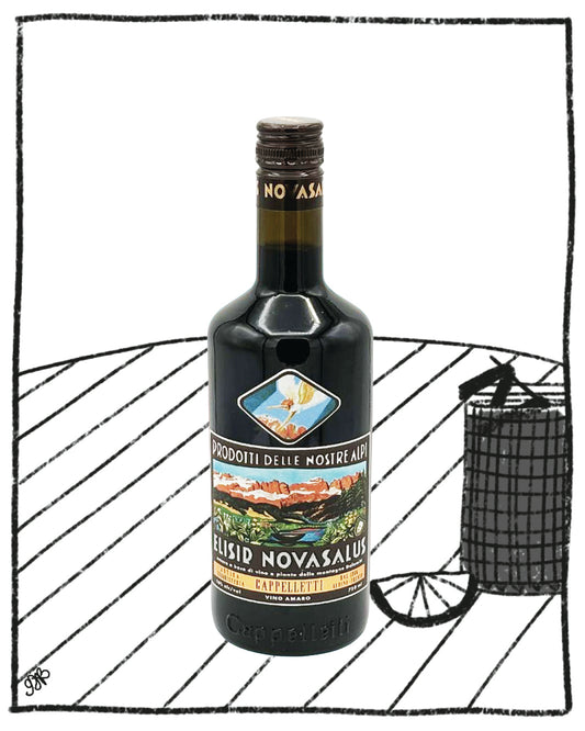 ELISIR NOVASALUS VINO AMARO 750ML 16% ABV