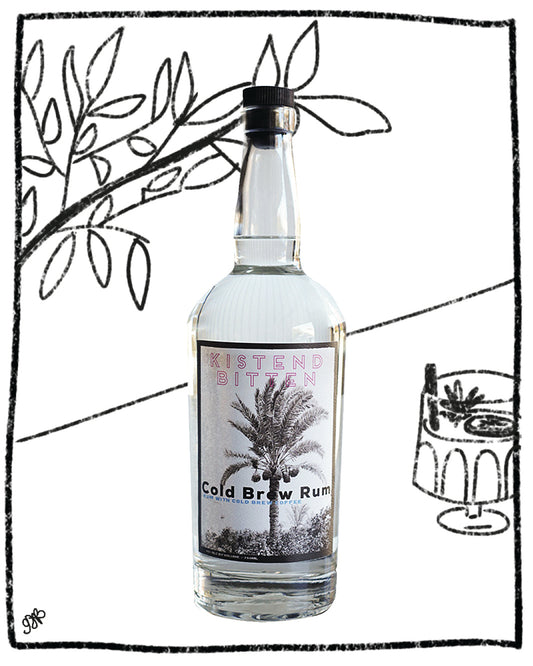KISTEND BITTEN COLD BREW RUM 750ML 40% ABV