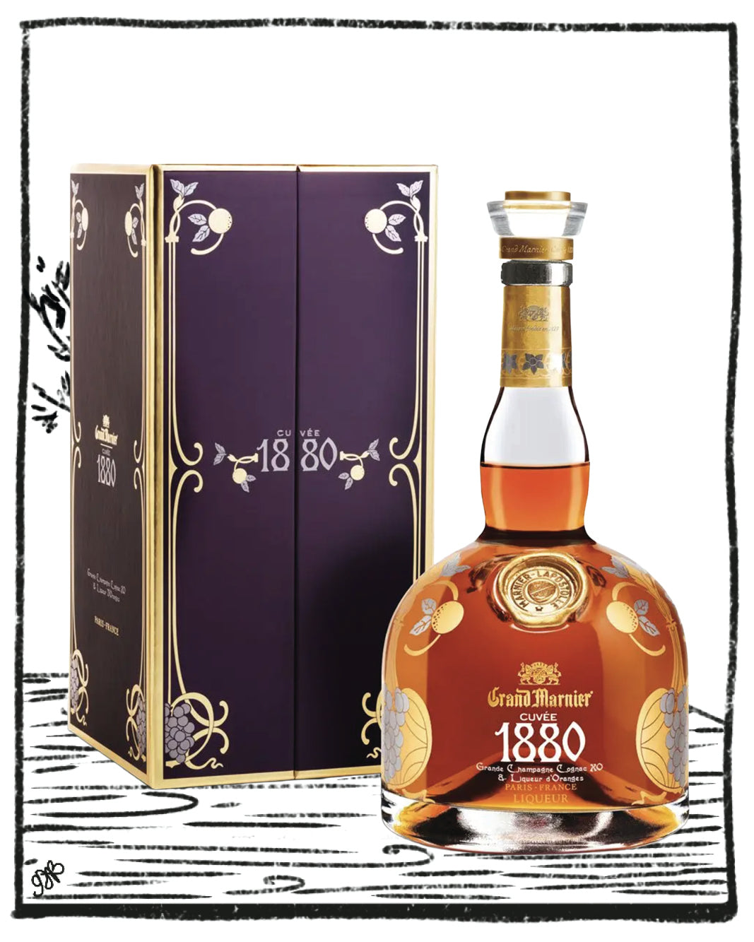 GRAND MARNIER CUVEE 1880 COGNAC XO 750ML 40% ABV