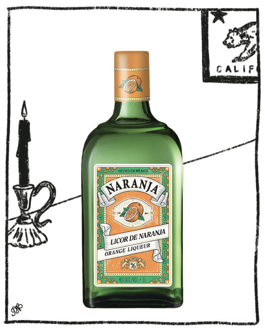 NARANJA ORANGE LIQUEUR 750ML 40% ABV