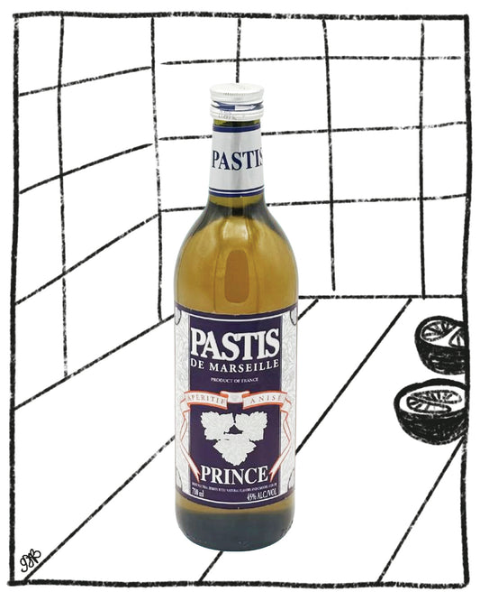 PRINCE PASTIS DE MARSEILLE 700ML 45% ABV