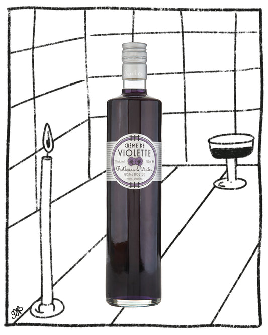 ROTHMAN & WINTER CREME DE VIOLET 750ML 20% ABV