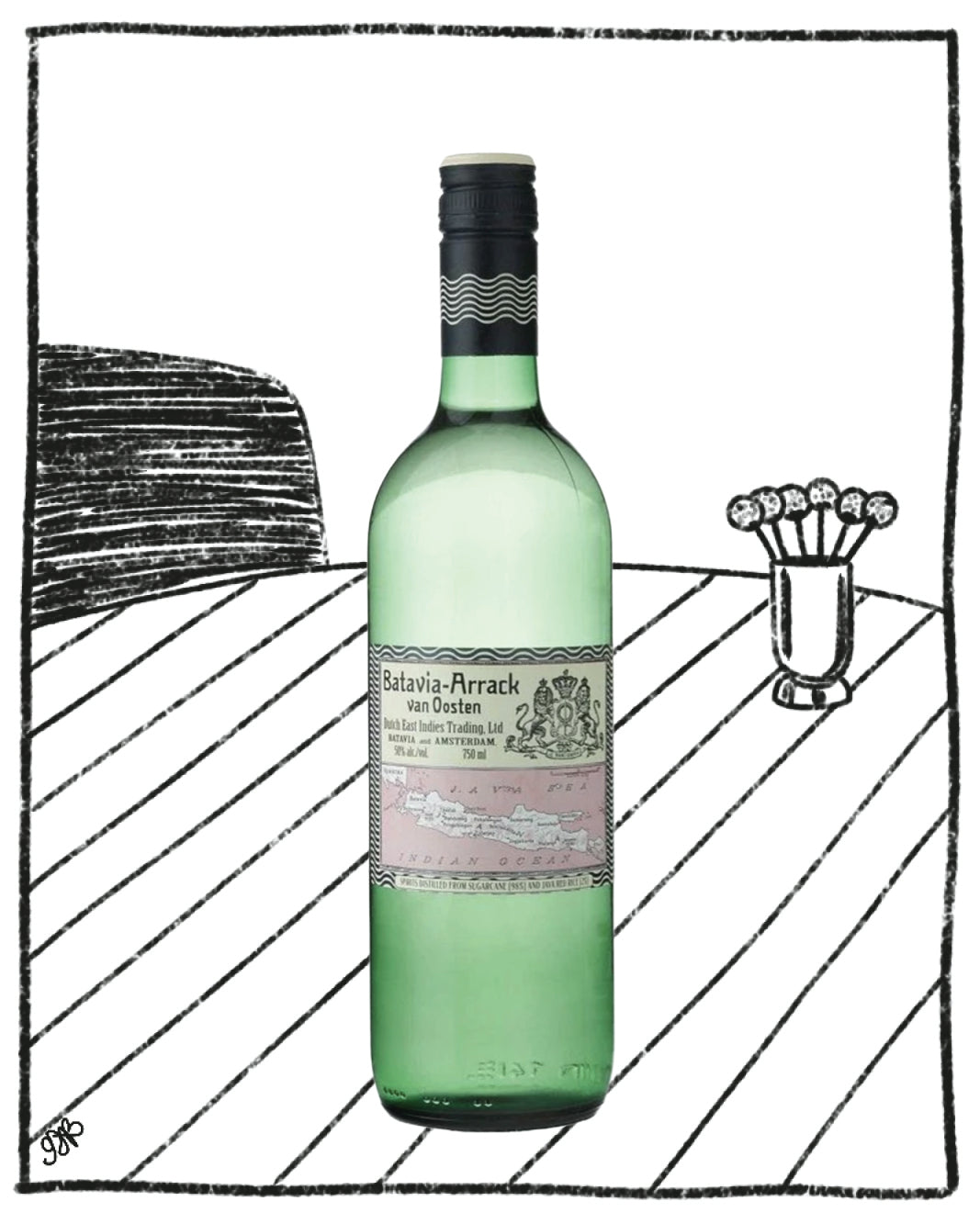 BATAVIA ARRACK VAN OOSTEN 750ML 50% ABV